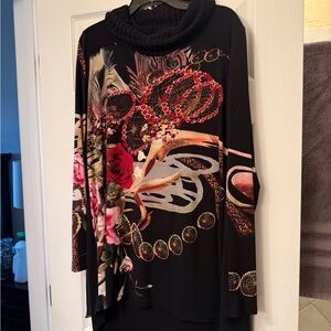 Joseph Ribkoff Elegant Black Textured top